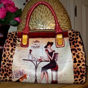 Nicole Lee - Paris / Leopard Handbags